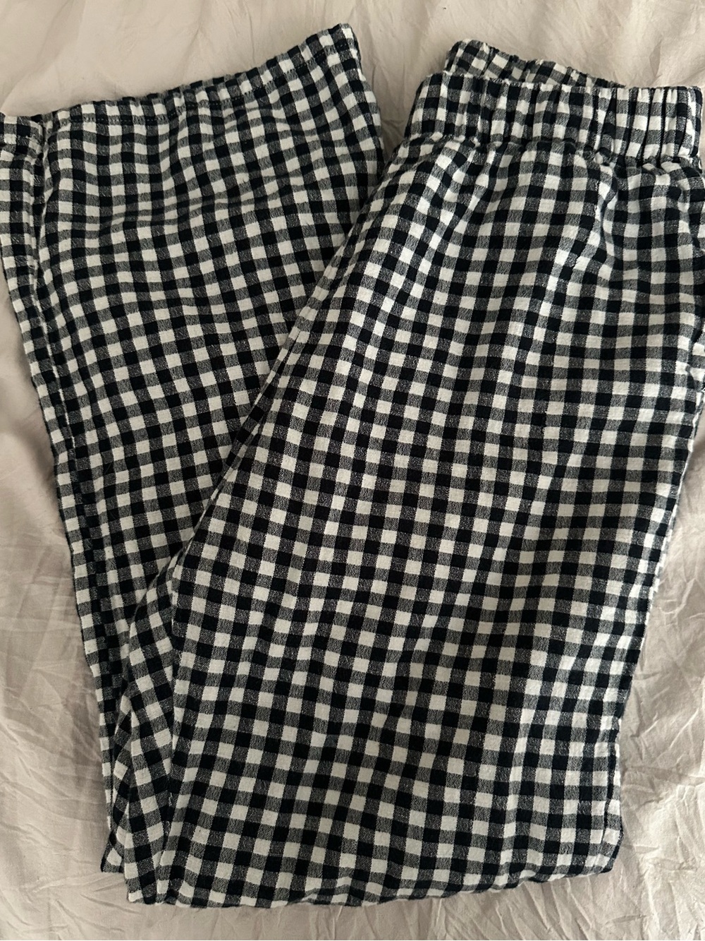 American Eagle Outfitters Black and White Gingham Pants